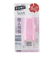 プラス（PLUS）　ローラーケシポンスティック　39－146　サクラピンク