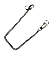 スイング　ピアスウォレットロングチェーン　ブラック