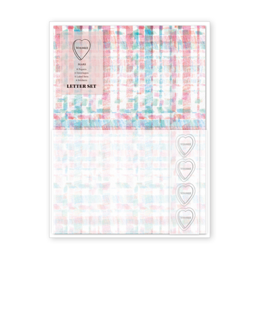 リュリュ（RYU-RYU）　フーミー（WHOMEE）　レターセット　WHLS－03　シュガーグリーン