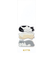 キングジム（KING　JIM）　キッタ（KITTA）　クリア　KITT016　ネコ