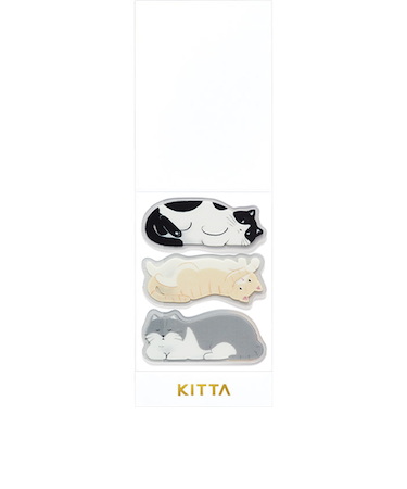 キングジム（KING　JIM）　キッタ（KITTA）　クリア　KITT016　ネコ