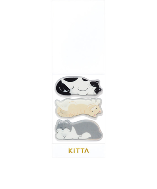 キングジム（KING　JIM）　キッタ（KITTA）　クリア　KITT016　ネコ