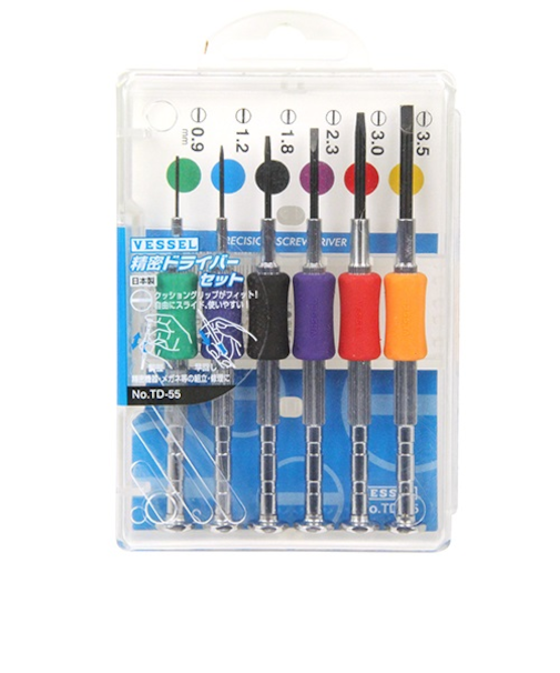 ベッセル　精密ドライバーセット　－　TD－55