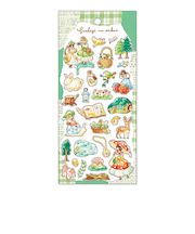 マインドウェイブ　フシギなセカイステッカー　82409　ワクワク森の探検