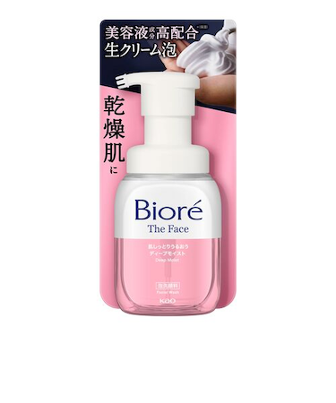 花王　ビオレ　ザフェイス　泡洗顔料　ディープモイスト　200mL