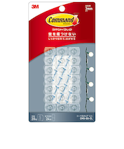 3M　コマンドフック　コード用　クリア　SSサイズ　20個入