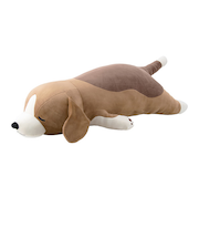 りぶはあと　プレミアムねむねむ抱きまくら　Lサイズ　ビーグル犬　ビッキー