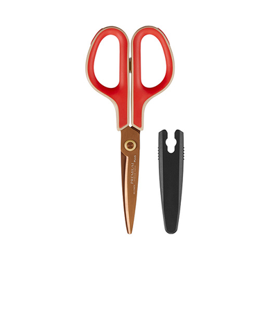 プラス（PLUS）　フィットカットカーブ　プレミアムチタン　限定レトロカラー　34－408　レトロレッド