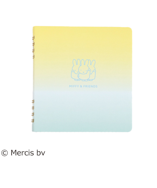 グリーンフラッシュ（GreenFlash）　ミッフィー（miffy）　リングノートスクエア　BM－302　miffy＆friends