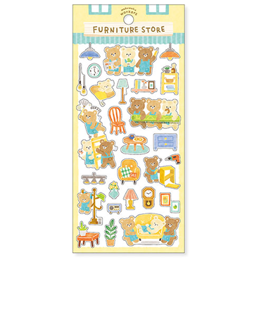 マインドウェイブ　ワクワクワーカーズステッカー　82416　ファニチャーストア