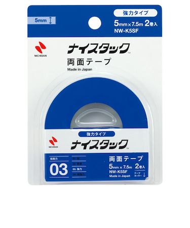 ニチバン　ナイスタック　強力タイプ　NW－K5SF　小巻2巻