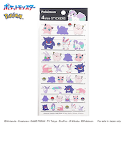 カミオジャパン　4サイズステッカー　ポケモンMIX