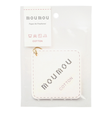 大香　ムームー（mou　mou）　ペーパーエアーフレッシュナー　コットン