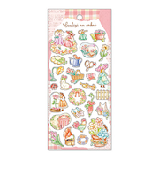 マインドウェイブ フシギなセカイステッカー 82411 フワフワお花のひととき