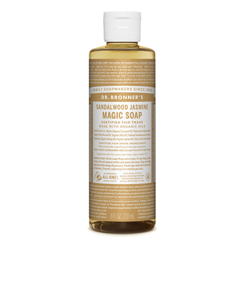 ドクターブロナー（DR.BRONNER’S）　マジックソープ　サンダルウッド＆ジャスミン　S　237mL
