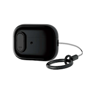 【AirPodsPro（第2世代）】　エレコム（ELECOM）　TOUGH　SLIM　Lockケース　AVA-AP4TSLBK　ブラック