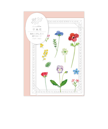リュリュ　草木花　多目的カード　SMTC－01　ガーデン