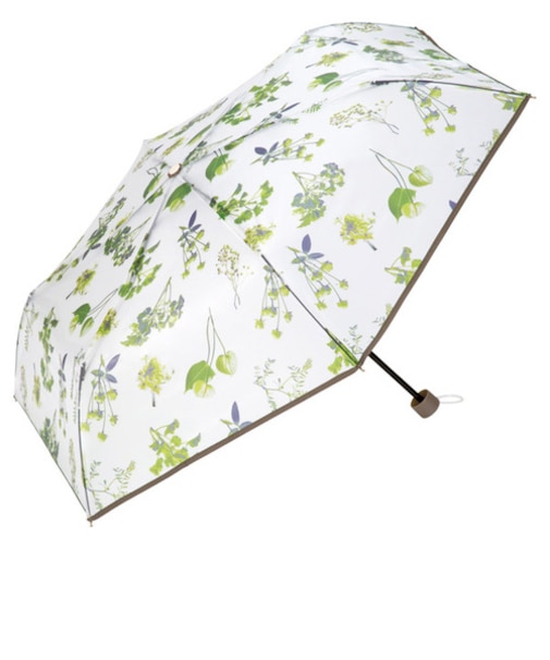 プランティカ×ダブリュピーシー（plantica×Wpc.）　フラワーアンブレラプラスティック　ミニ　PLV001－012－002　ブラウン