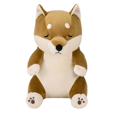 りぶはあと（LIV　HEART）　プレミアムねむねむアニマルズ　お座り抱きまくら　Mサイズ　68226－44　柴犬コタロウ