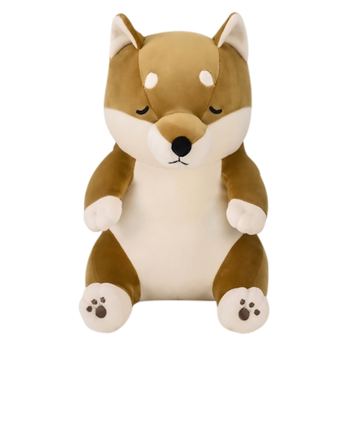 りぶはあと（LIV　HEART）　プレミアムねむねむアニマルズ　お座り抱きまくら　Mサイズ　68226－44　柴犬コタロウ