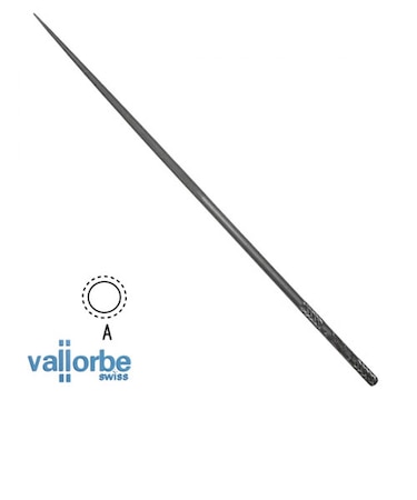 バローベ　精密ニードルヤスリ　丸　2410-140　#4