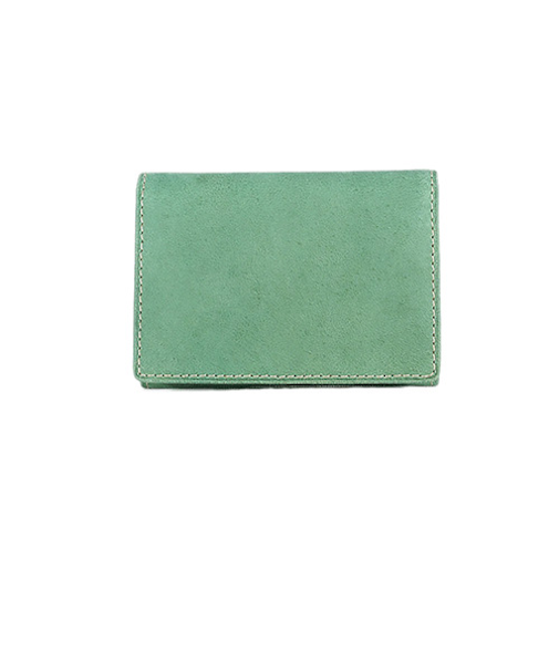 スノビスト（SNOBBIST）　駱駝革カードケース　GREEN