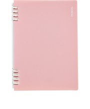 キングジム（KING　JIM）　リングノート　テフレーヌ　A5タテ型　CN9854TE　ピンク