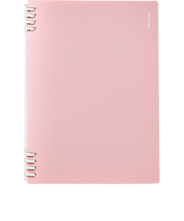 キングジム（KING　JIM）　リングノート　テフレーヌ　B5タテ型　CN9855TE　ピンク