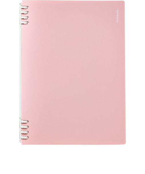 キングジム（KING　JIM）　リングノート　テフレーヌ　B5タテ型　CN9855TE　ピンク