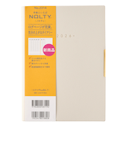 【2025年12月始まり】　ノルティ（NOLTY）　エクリPLUS7　B6　ウィークリーバーチカル　2314　アイボリー　月曜始まり