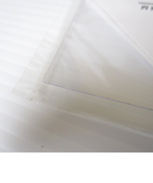 塩ビ板　450×600×0.5mm　クリア