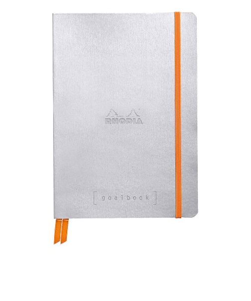 ロディア（RHODIA）　ゴールブック　A5　ドット　cf117741　シルバー