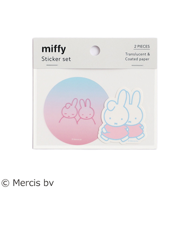 グリーンフラッシュ（GreenFlash）　ミッフィー（miffy）　ステッカーセット　BM－313　miffy＆dan