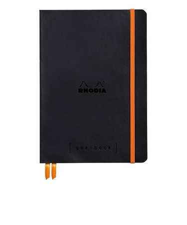 ロディア（RHODIA）　ゴールブック　A5　ドット　cf117742　ブラック