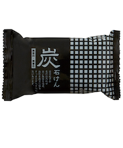 【お買い得】 地の塩社 炭石けん 100g