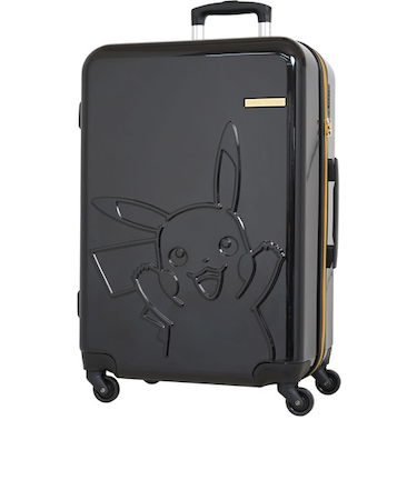 ポケモン（POKEMON）　ピカチュウ　スーツケース　ジッパーキャリー　M　62L　PK-0864-60　ブラック