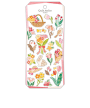 マインドウェイブ　キルトアトリエステッカー　82424　昼下がりの花畑