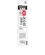 ゼブラ（ZEBRA）　ジェルボールペン替芯　JK-0.4芯　P-RJK4-R　赤