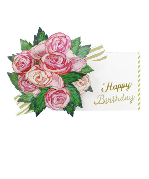 GL　バースデーフラワーポップアップカード　LY－31