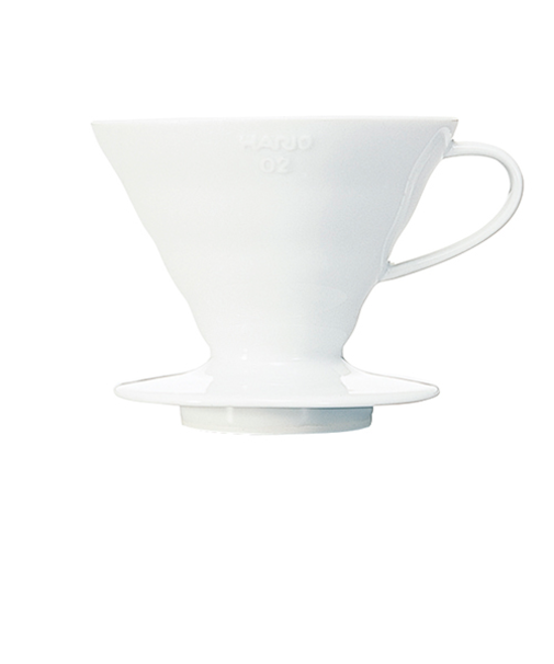 ハリオ（HARIO）　V60透過ドリッパー　02セラミック　VDCR-02-W　ホワイト