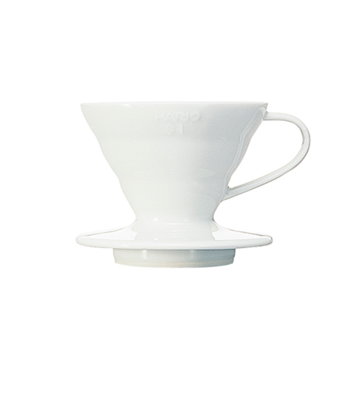 ハリオ（HARIO）　V60透過ドリッパー　01セラミック　VDCR-01-W　ホワイト