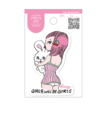 フロンティア　クリエイターズサーカス　ステッカー　GWBG