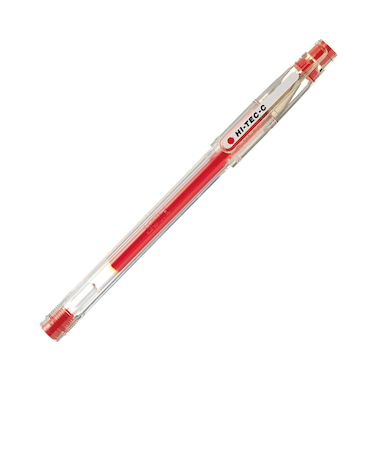 パイロット（PILOT）　ハイテックC　0.4mm　レッド