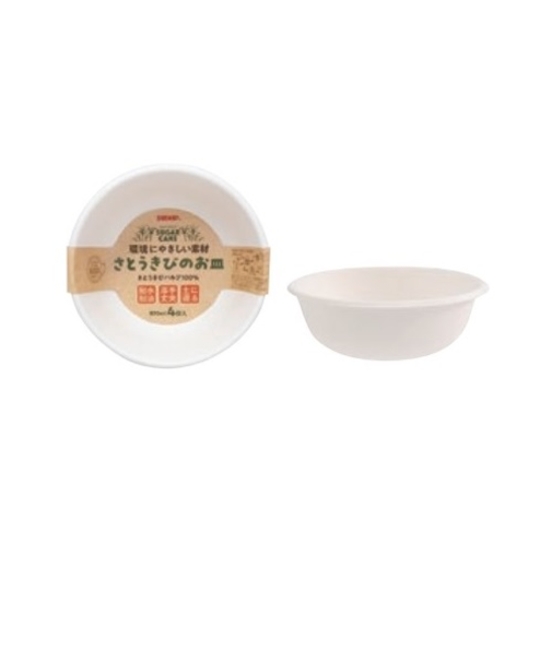 サンナップ（SUNNAP）　さとうきびのお皿　350mL　P－350SOM　8個入