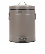 ベストコ　BOITE　リビングトラッシュカン　5L　ブラウン