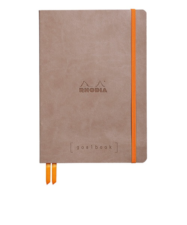 ロディア（RHODIA）　ゴールブック　A5　ドット　cf117744　トープ
