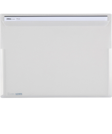 セキセイ　アクティフV　フリップファイル　A4　ヨコ　ACT‐5901‐90　クリア