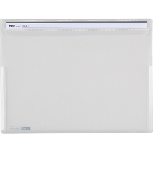 セキセイ　アクティフV　フリップファイル　A4　ヨコ　ACT‐5901‐90　クリア