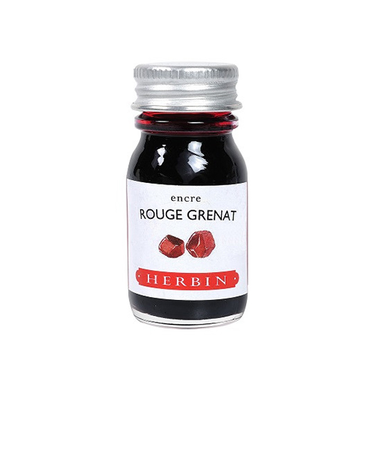 エルバン（HERBIN）　トラディショナルインクミニ　10mL　hb11529　ガーネットレッド