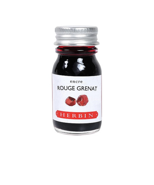 エルバン（HERBIN）　トラディショナルインクミニ　10mL　hb11529　ガーネットレッド